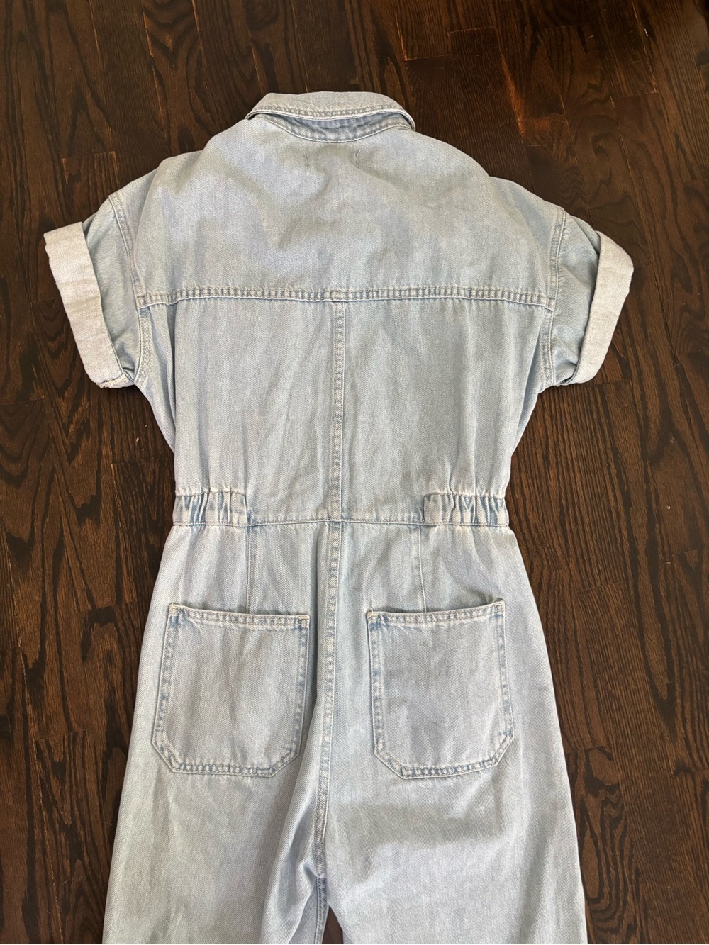 Free People Denim Jumpsuit size XS - Picture 5 of 5